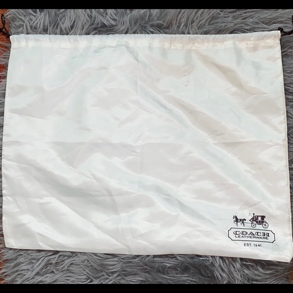 Coach dust bag
